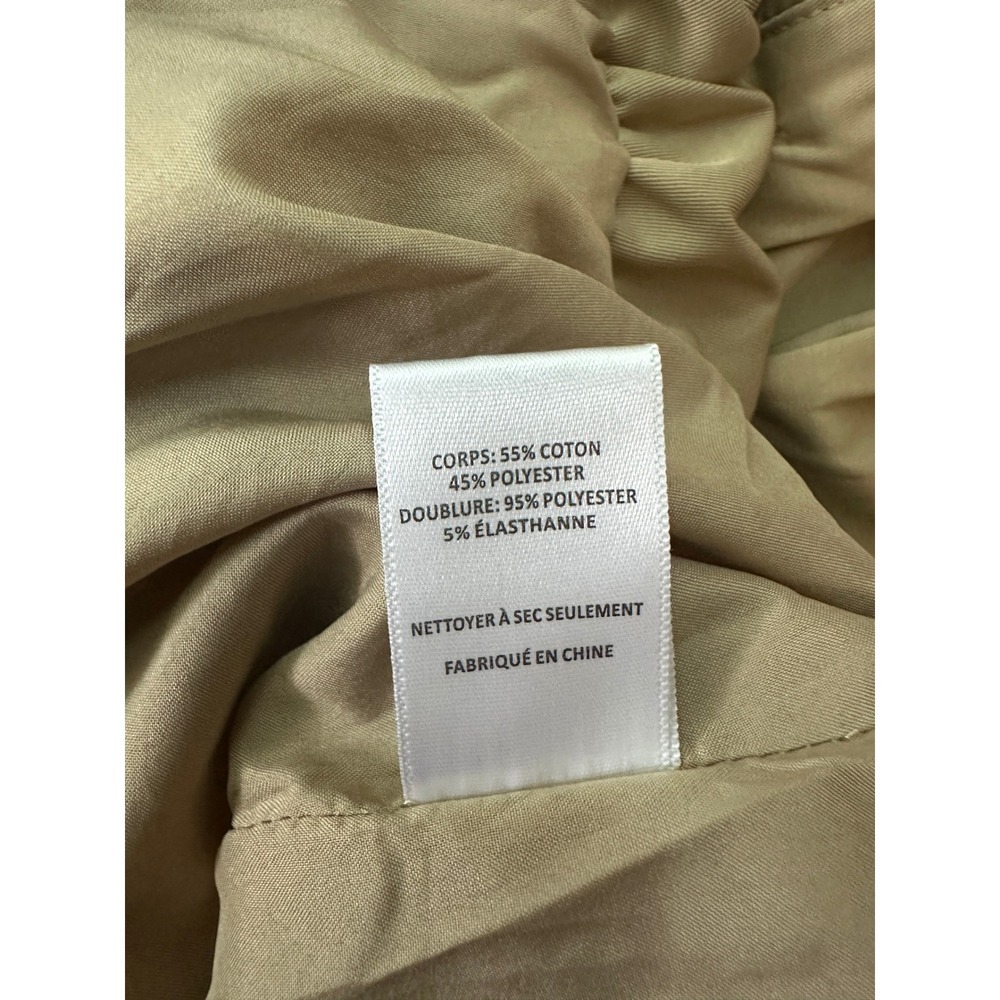ASTR Estero Gathered Sleeve Bomber Jacket Women Small Beige NWOT - Picture 10 of 11
